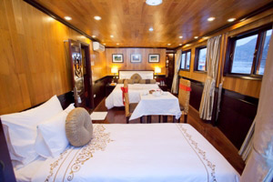 Suite Cabin on Aphrodite Cruises Halong Bay, Vietnam Aphrodite Cruises Halong Bay, Vietnam