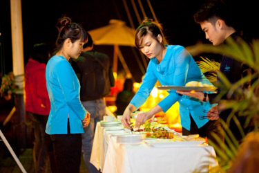 Friendly staff on Aphrodite Cruises Halong Bay, Vietnam Aphrodite Cruises Halong Bay, Vietnam