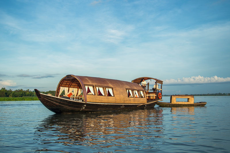 Song Xanh sampan cruise on Mekong River