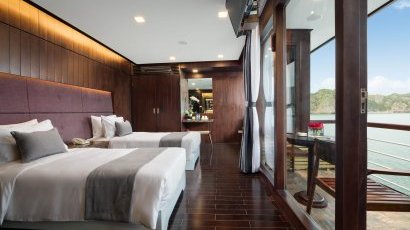 Azalea Cruise Cat Ba Deluxe Cabin on Azalea Cruise