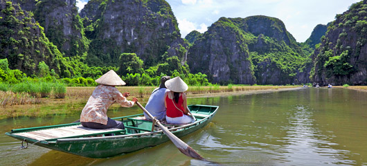 Excursion à la rame à Tam Coc Tam Coc, Ninh Binh