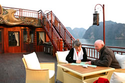 Lovely time on Jasmine Cruise Halong Bay, Vietnam Lovely time on Jasmine Cruise Halong Bay, Vietnam