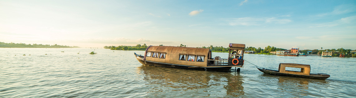 Mekong River Cruise on Song Xanh sampan